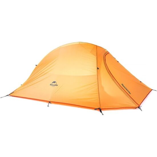 Палатка Naturehike Cloud UP II 210T NH17T001-T двухместная с ковриком, оранжевая, 6927595730584 - 3