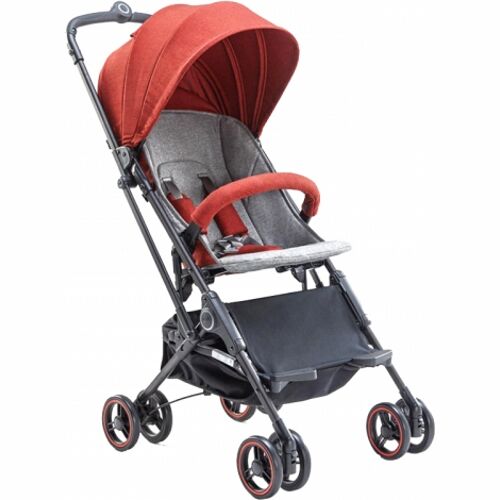Коляска детская Qborn Lightweight Folding Stroller (Red) - 4