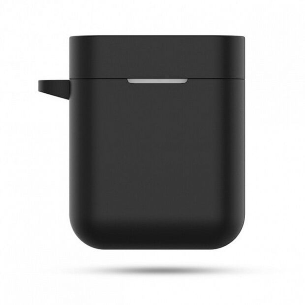 Силиконовый чехол для наушников Xiaomi Airdots Pro (Black/Черный) - 1
