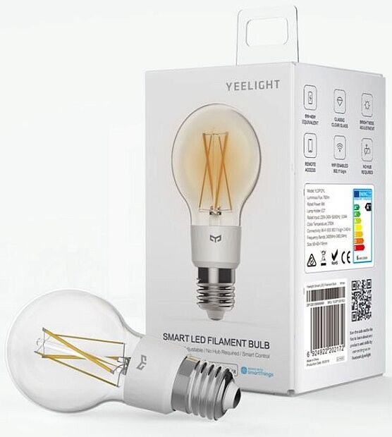 Лампочка Yeelight Filament Light 500lm YLDP12YL EU - 2