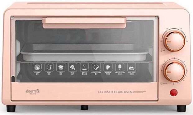 Мини-печь Deerma Electric Oven DEM-EO101S (Pink) - 2
