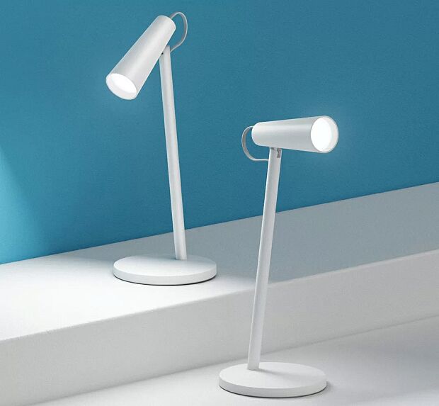 Настольная лампа Mijia Rechargeable Desk Lamp (White/Белый) - 3