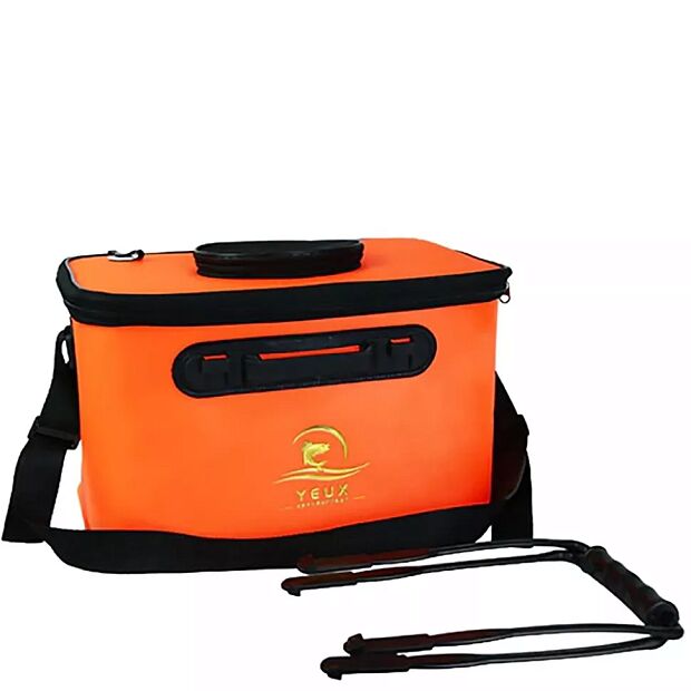 Рыболовное ведро Yeux Outdoor Foldable Fishing Bucket YTDS2210 22L (Orange) - 2
