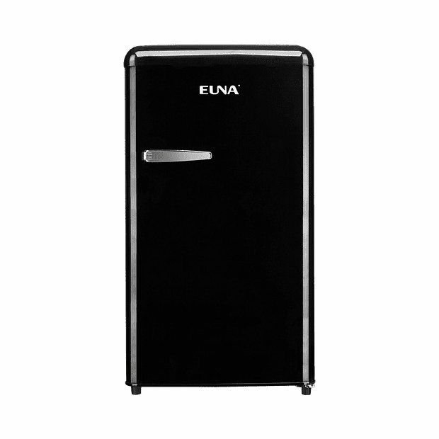 Холодильник Euna Yono Retro Single Door Small Refrigerator (Black/Черный) 