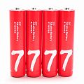 Батарейки алкалиновые ZMI Rainbow Zi7 типа AAA (уп. 4 шт) (Red) - фото
